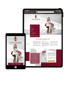 SIte de advogada Dra Cicera Lustosa