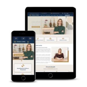 Site de advogada completo