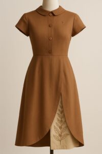 Vestido Raízes Marrom