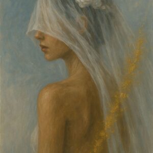 Quadro Silêncio Dourado