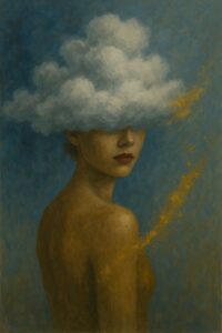 Quadro Entre Nuvens e Silêncios